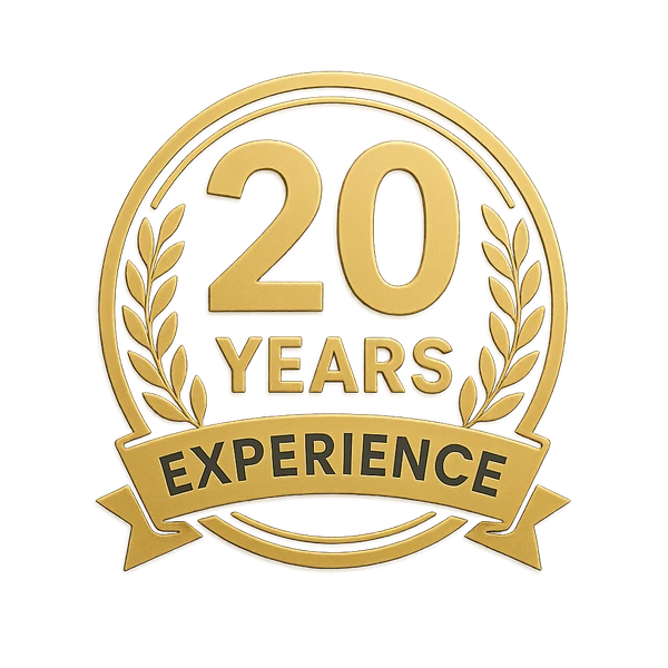 20 years of experience